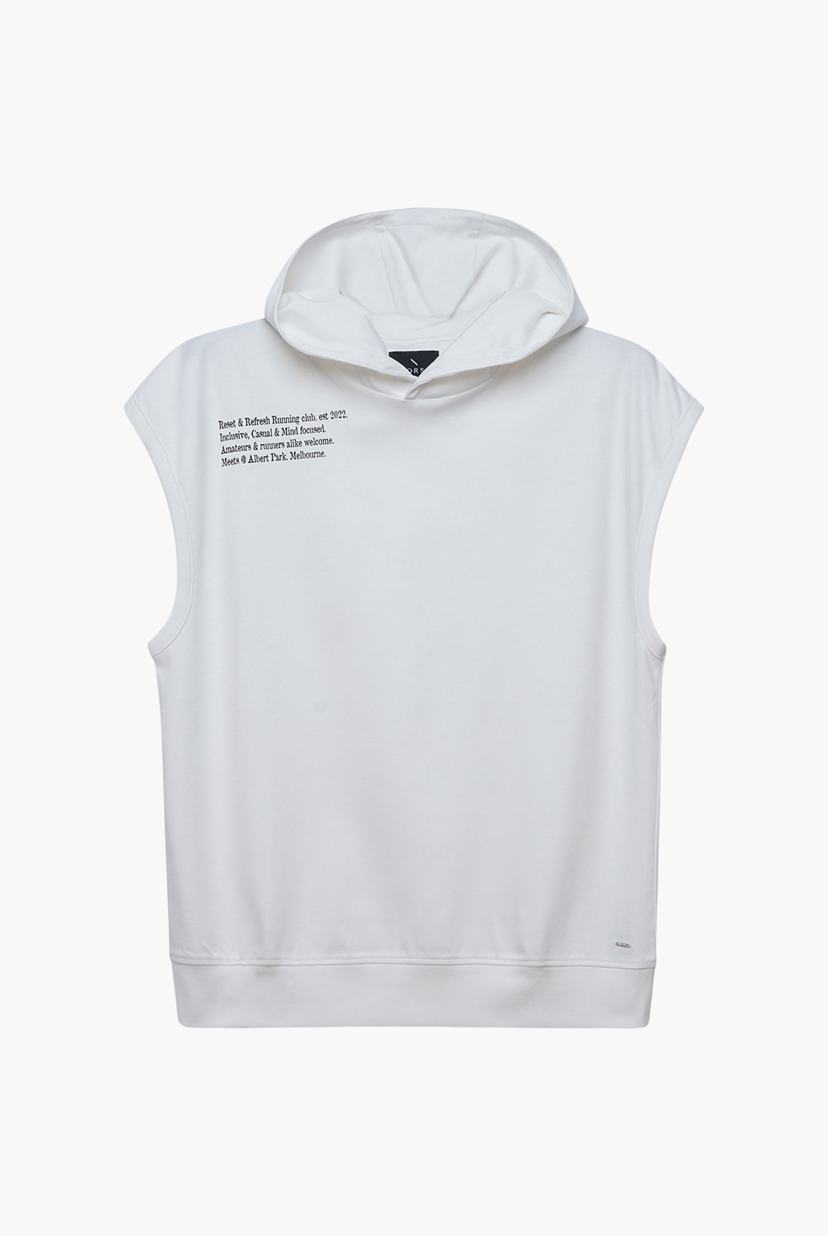 Contrast Printed Hoodie
