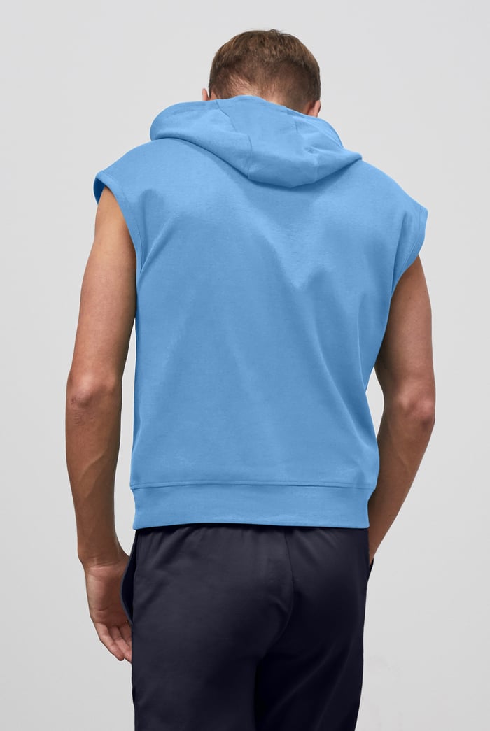 Contrast Printed Hoodie