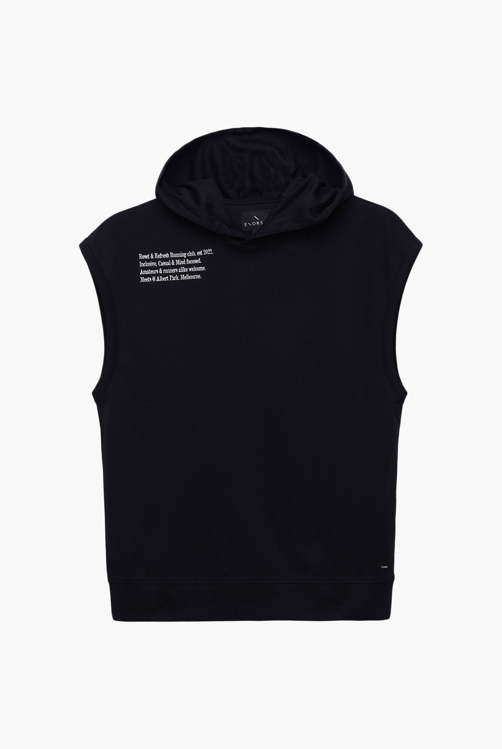 Contrast Printed Hoodie