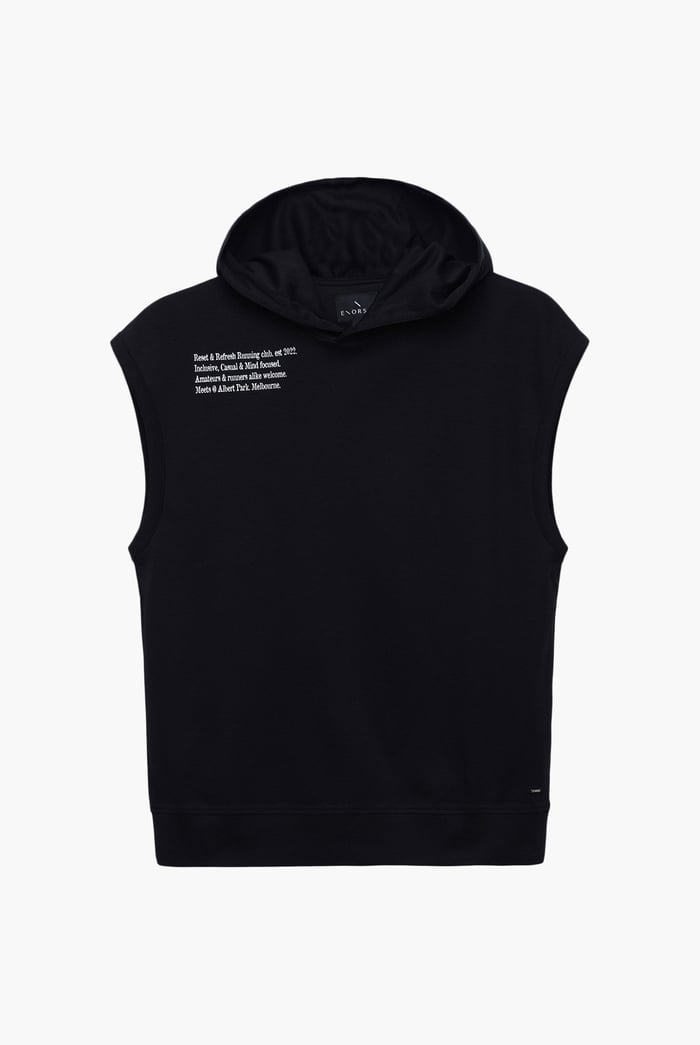 Contrast Printed Hoodie