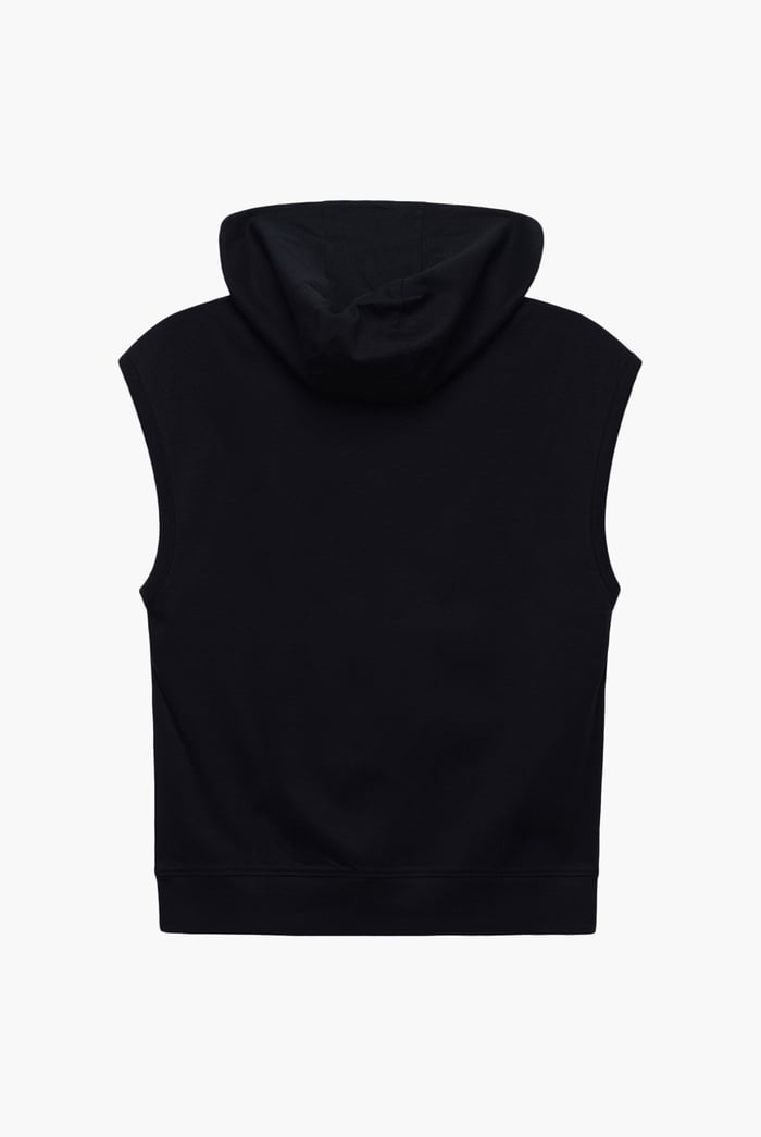 Contrast Printed Hoodie