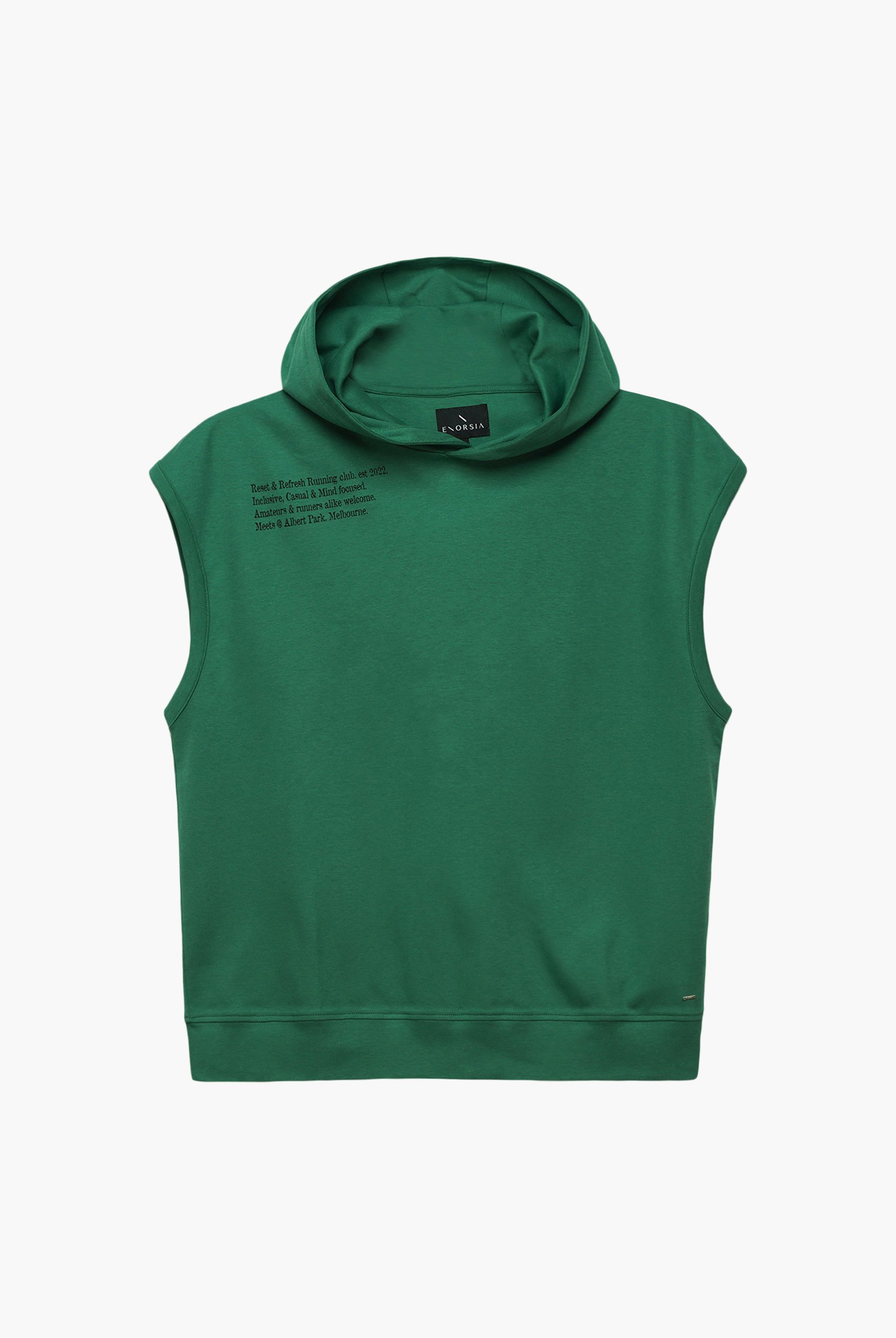 Contrast Printed Hoodie