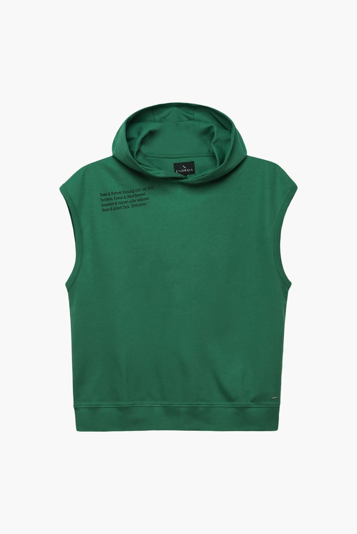 Contrast Printed Hoodie