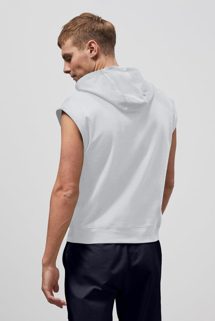 Contrast Printed Hoodie