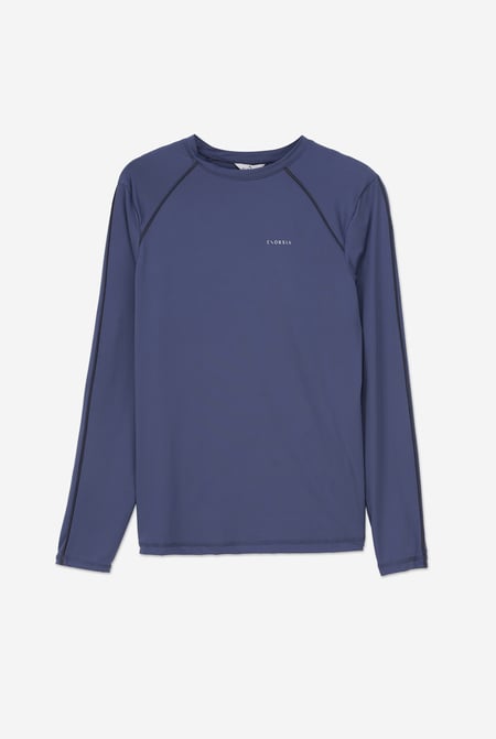 Women Blue Active lightweight Long Sleeve T-Shirt