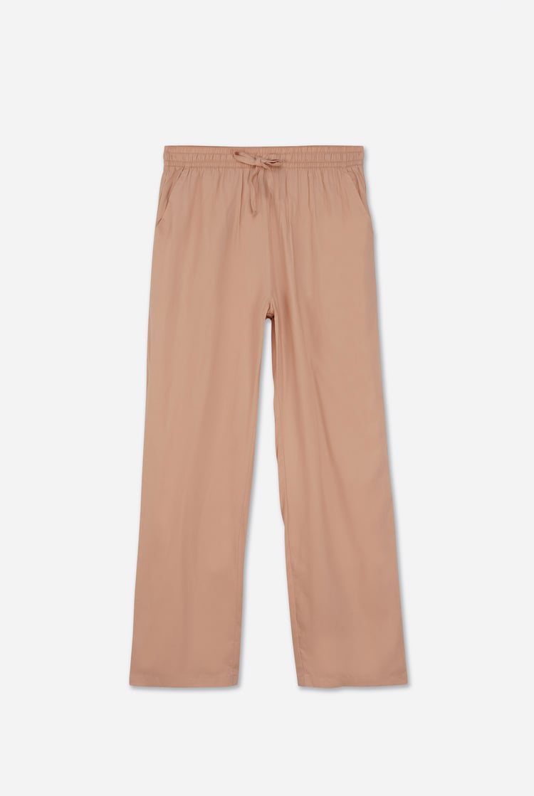 Woven Viscose Blend Pyjama Set