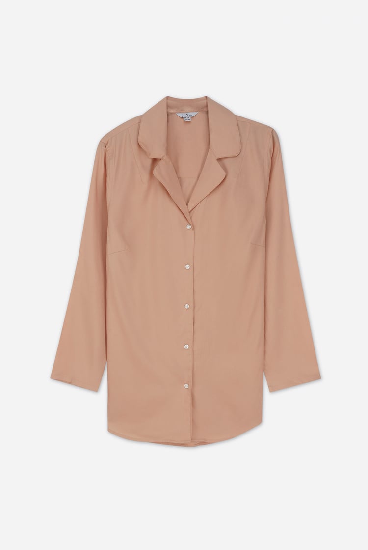 Woven Viscose Blend Pyjama Set