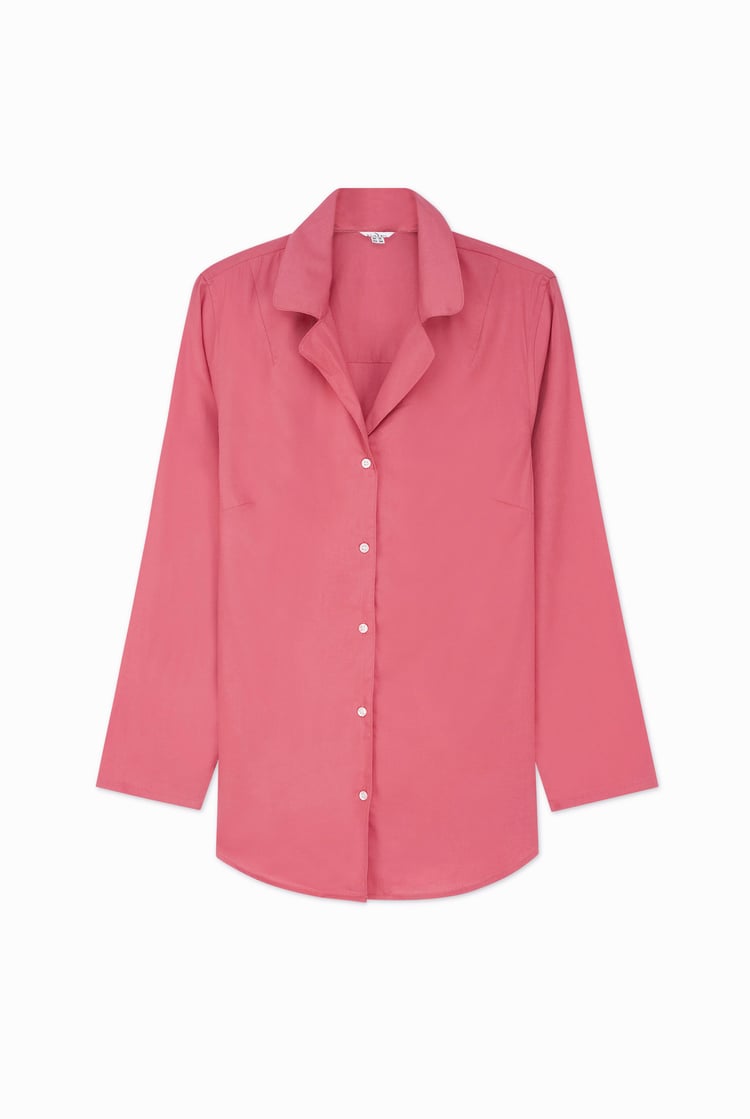 Woven Viscose Blend Pyjama Set