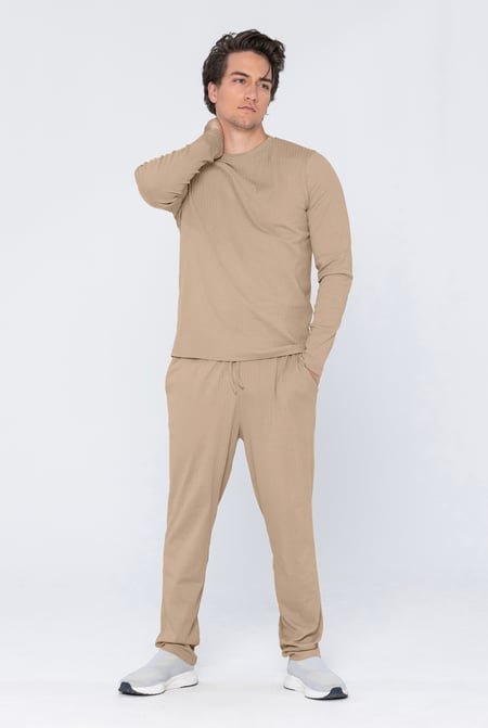Mens Green Cosy Loungewear Set