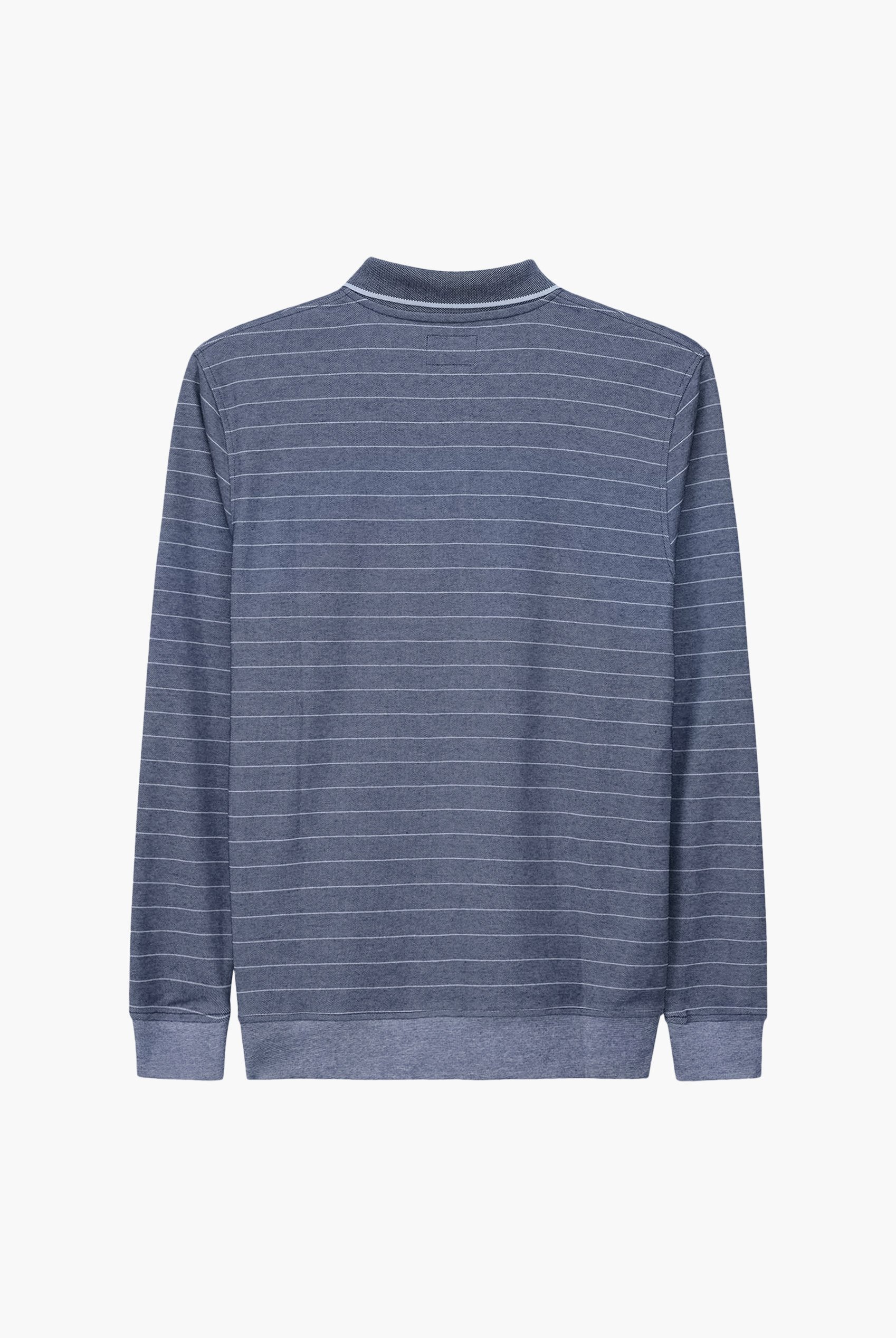 Half Zip Long Sleeve Polo Shirt