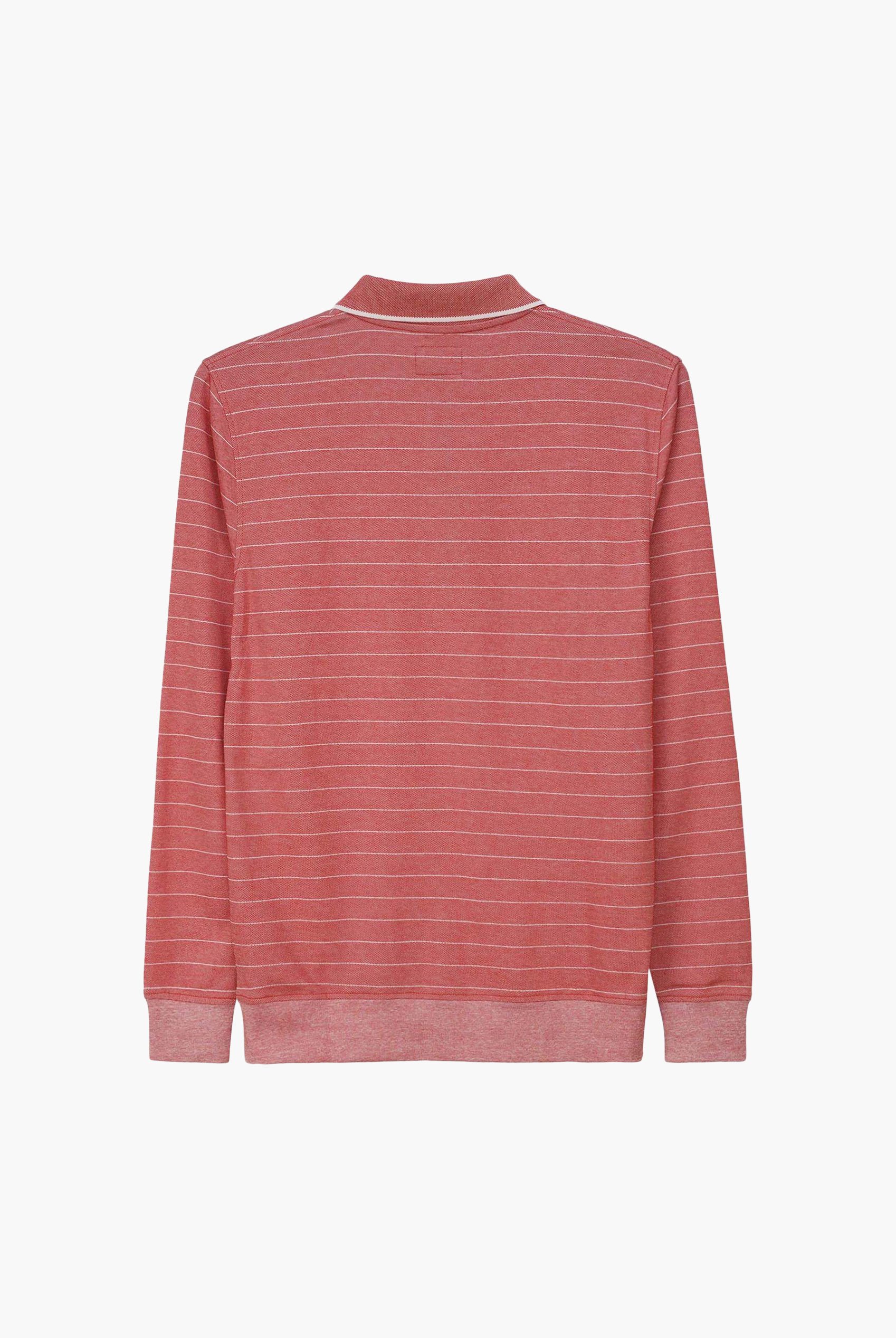 Half Zip Long Sleeve Polo Shirt
