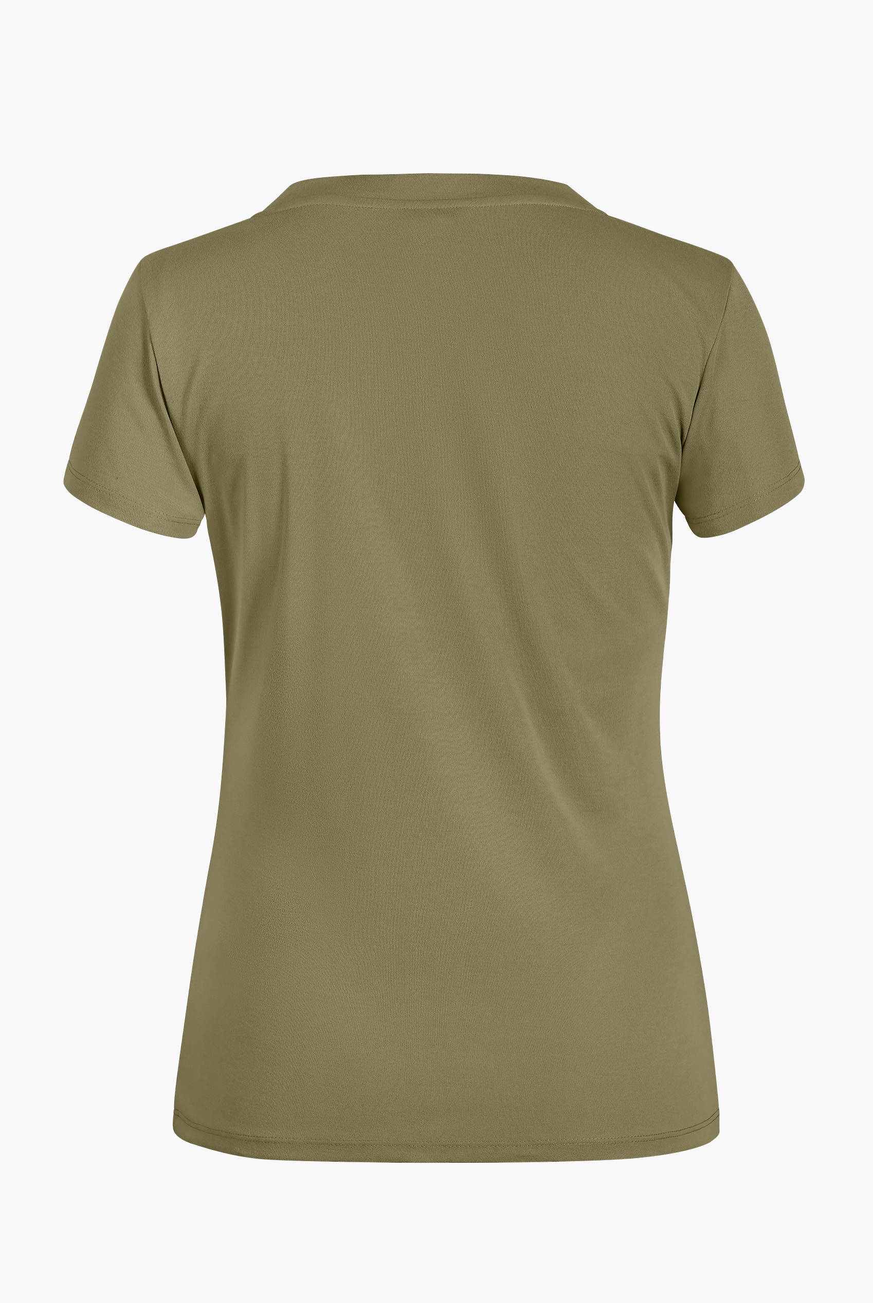 Lace-Up V Neck Short Sleeve Top