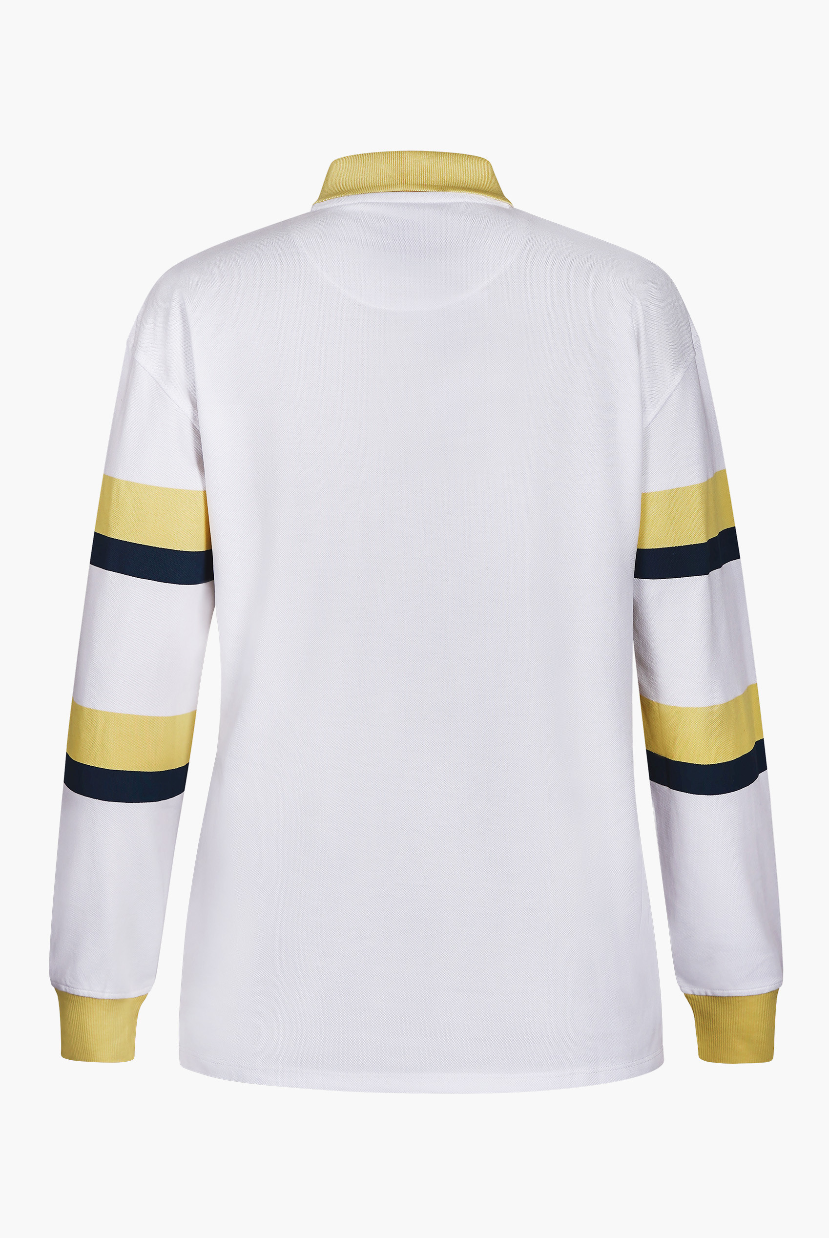 Women's Rugby Polo With Contrast Stripes