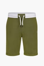 Contrast Waistband Regular Fit Shorts