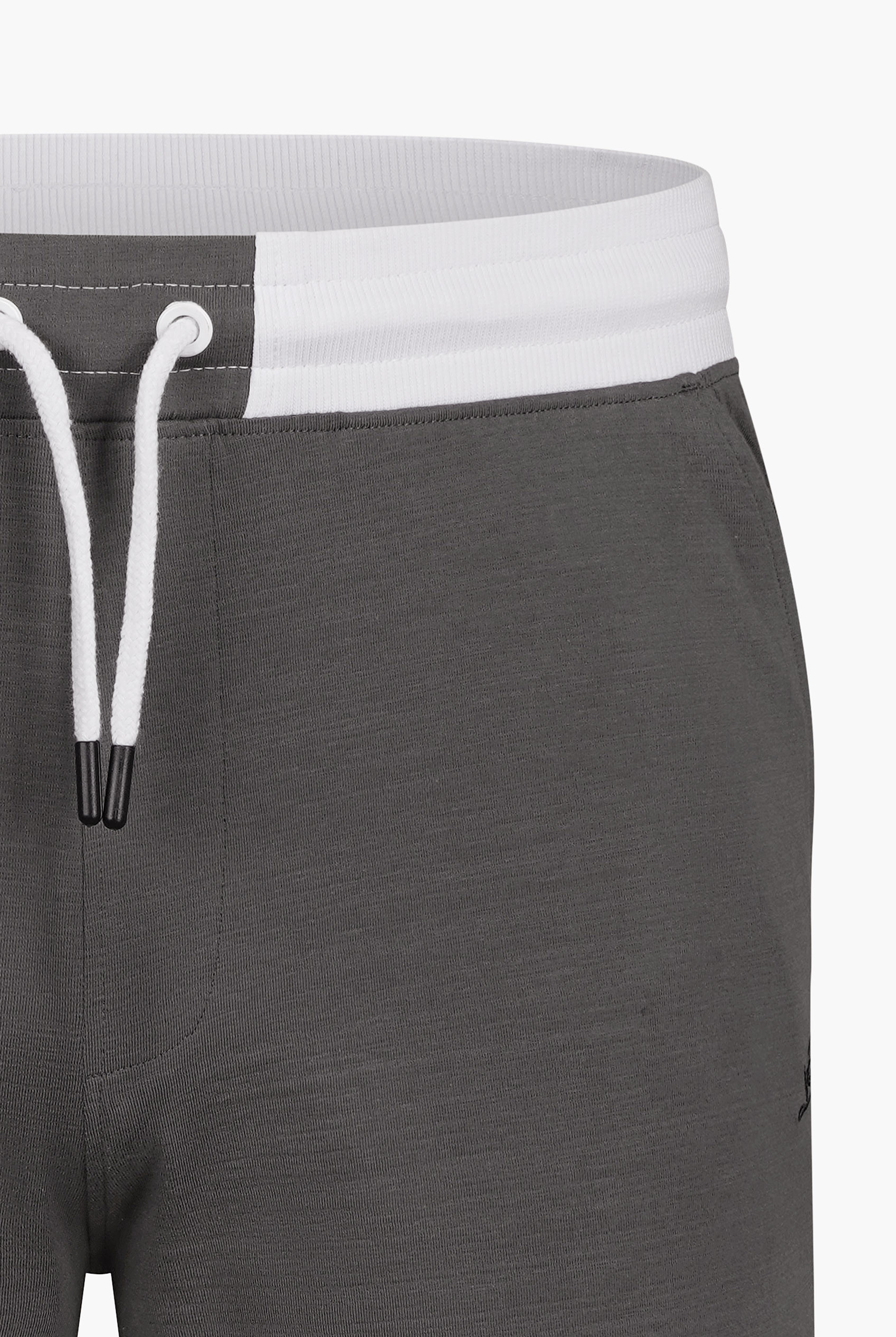Contrast Waistband Regular Fit Shorts