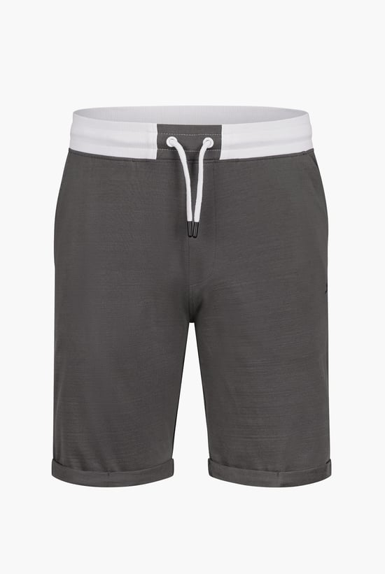 Contrast Waistband Regular Fit Shorts