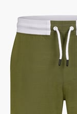Contrast Waistband Regular Fit Shorts