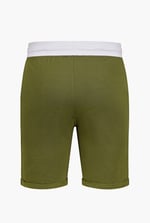 Contrast Waistband Regular Fit Shorts