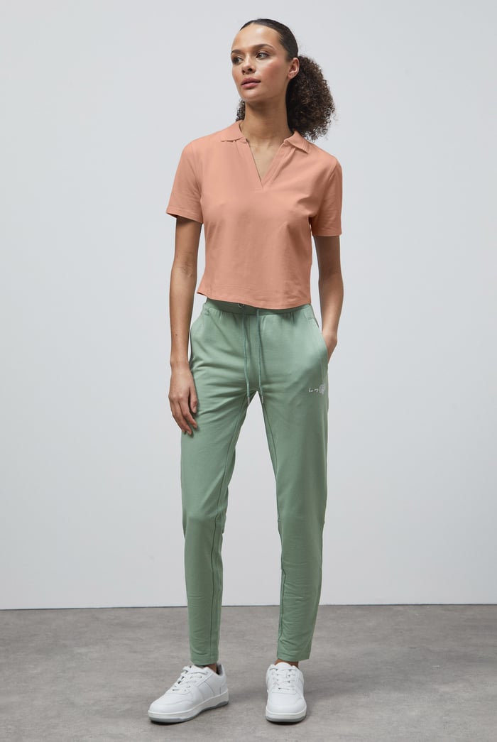 V-Neck Polo Shirt
