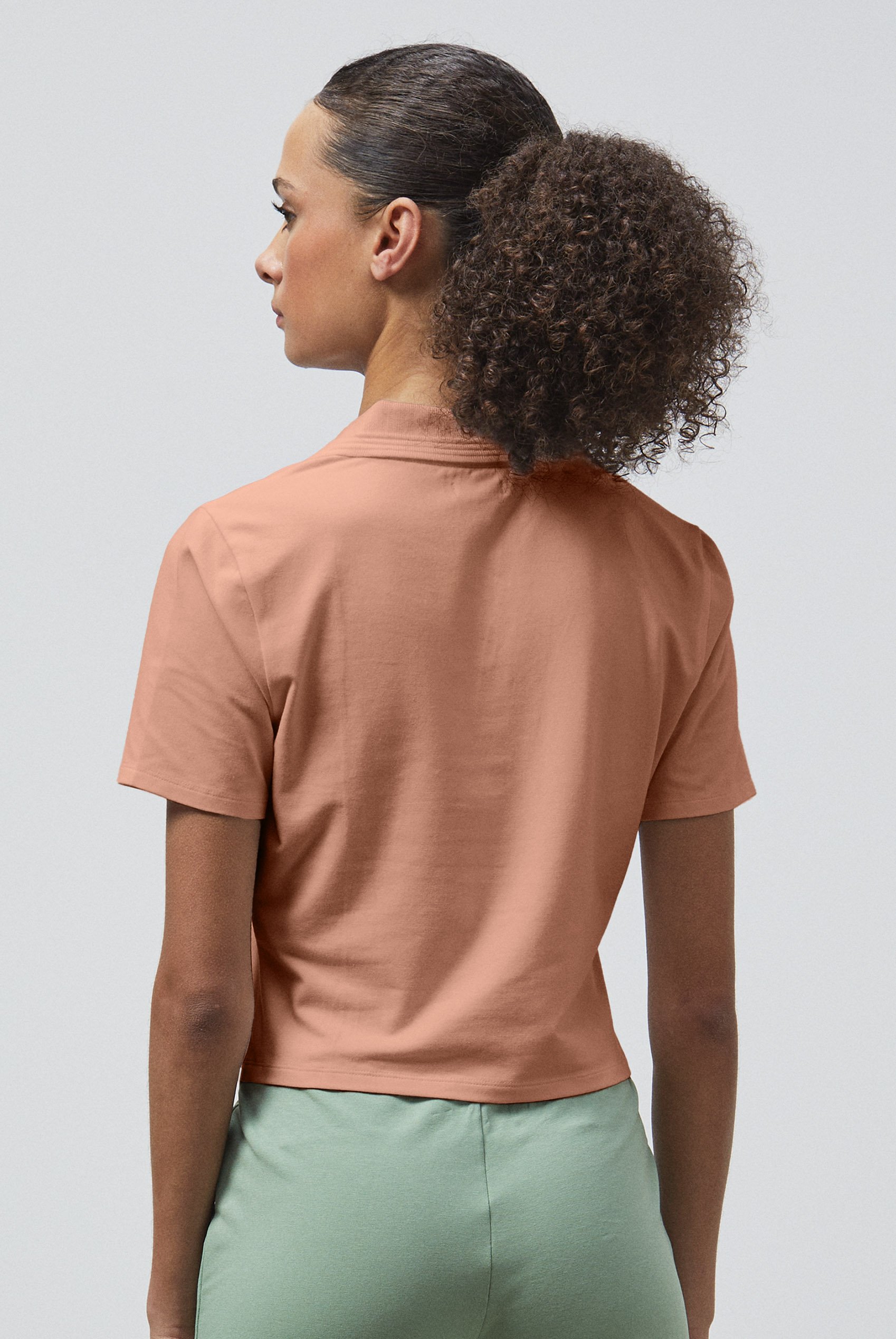 V-Neck Polo Shirt
