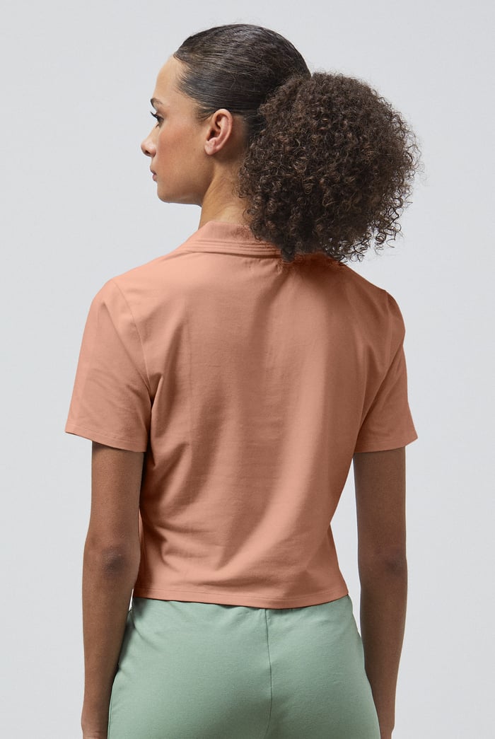V-Neck Polo Shirt