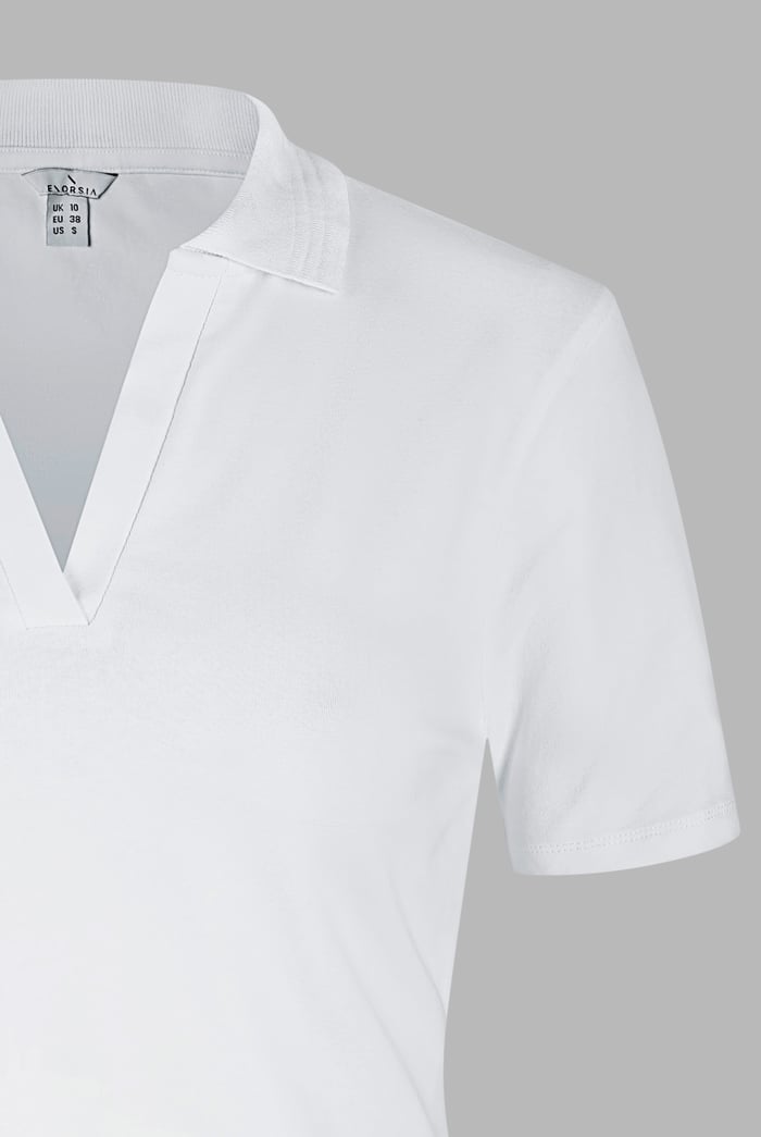 V-Neck Polo Shirt