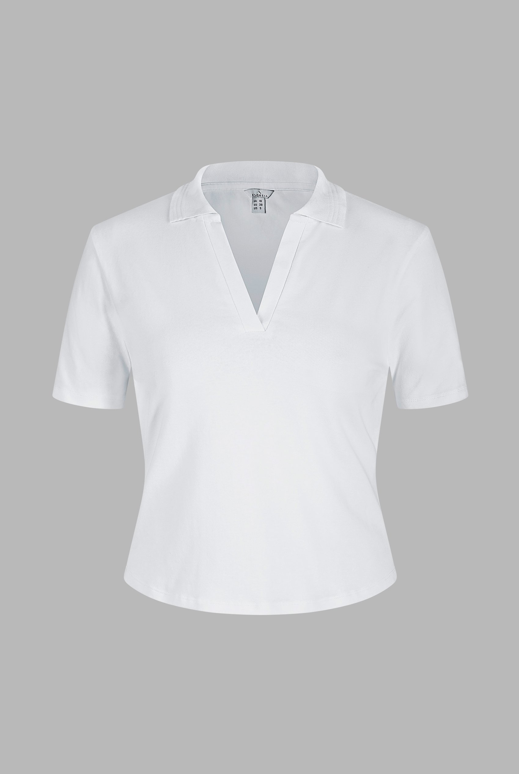 V-Neck Polo Shirt