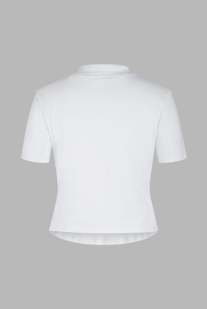 V-Neck Polo Shirt