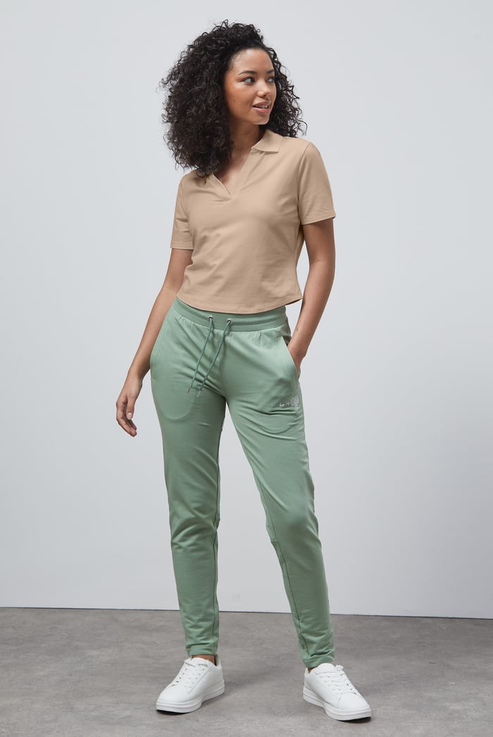 V-Neck Polo Shirt