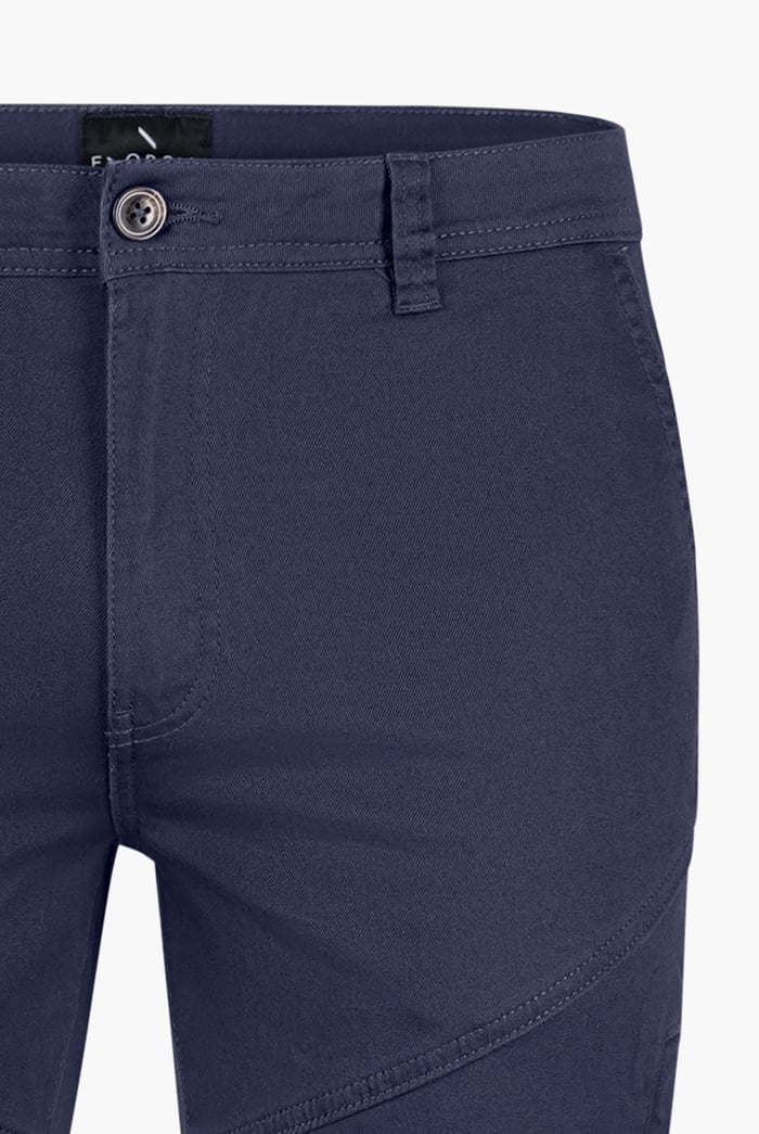 Men's Heritage Utility Cargo Trousers With Zip Detail