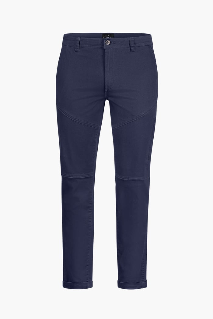 Men's Heritage Utility Cargo Trousers With Zip Detail