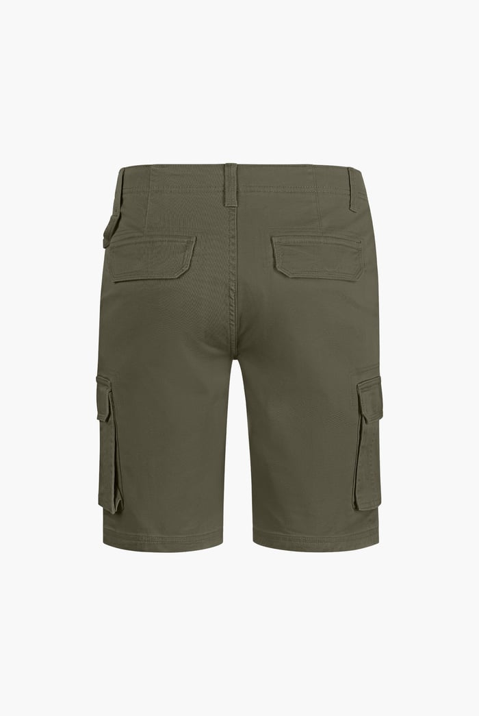 Men's Stretch Cotton Cargo Shorts