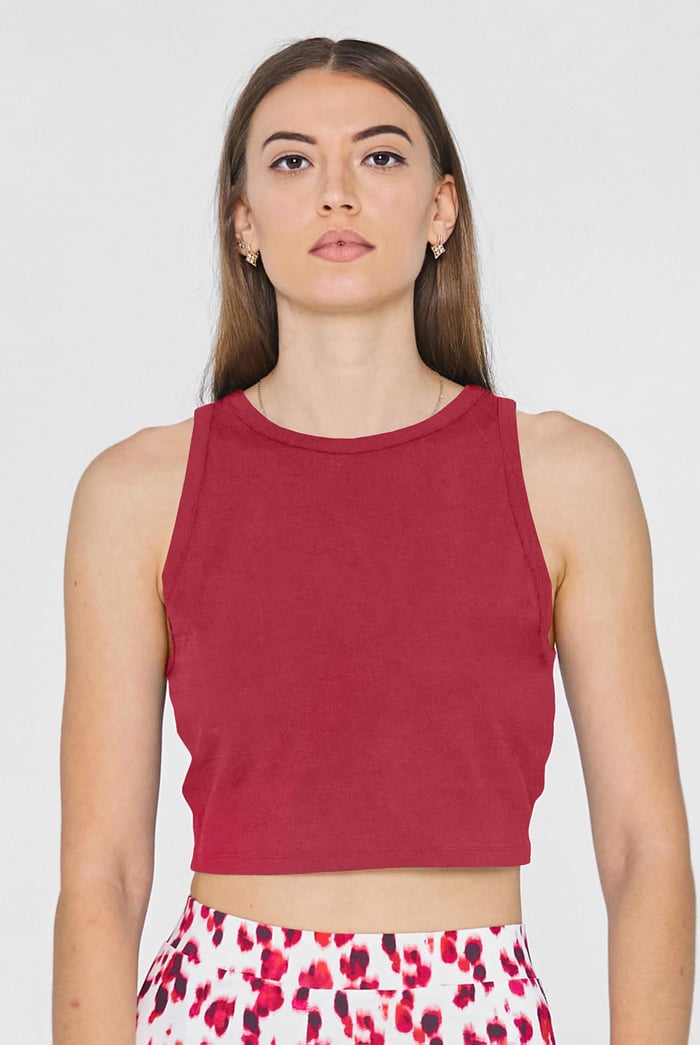 Super Soft Cropped Tank Top