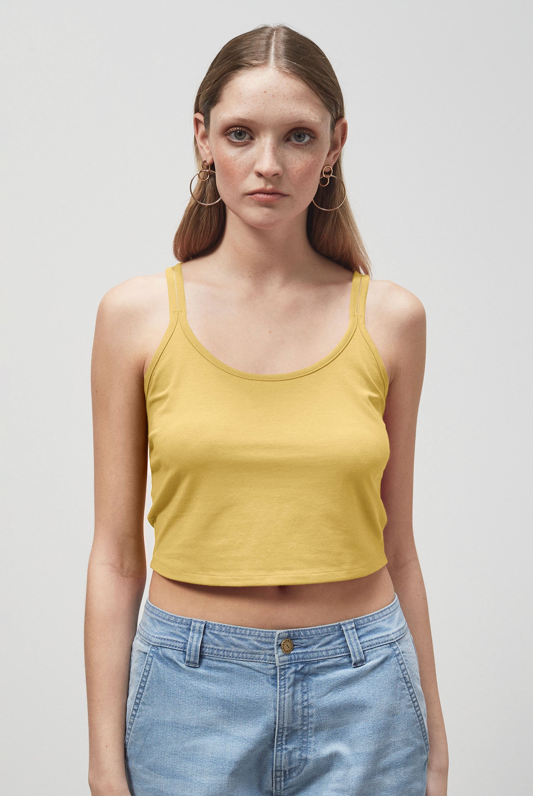 Cross Back Crop Cami