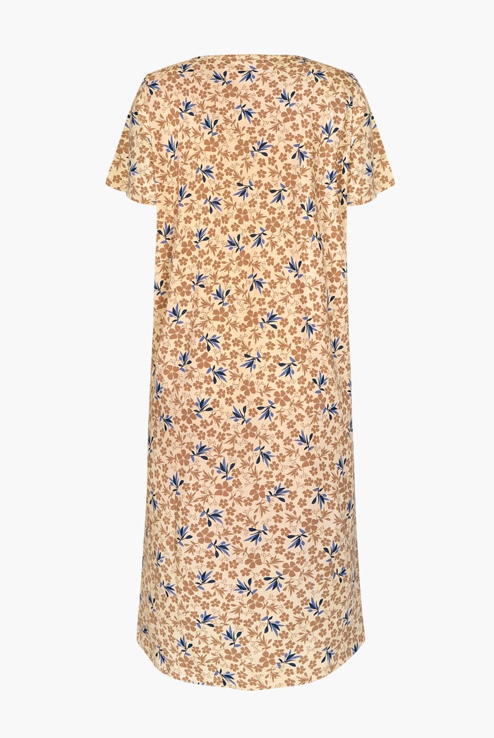 Pleated Details S/S Nightdress