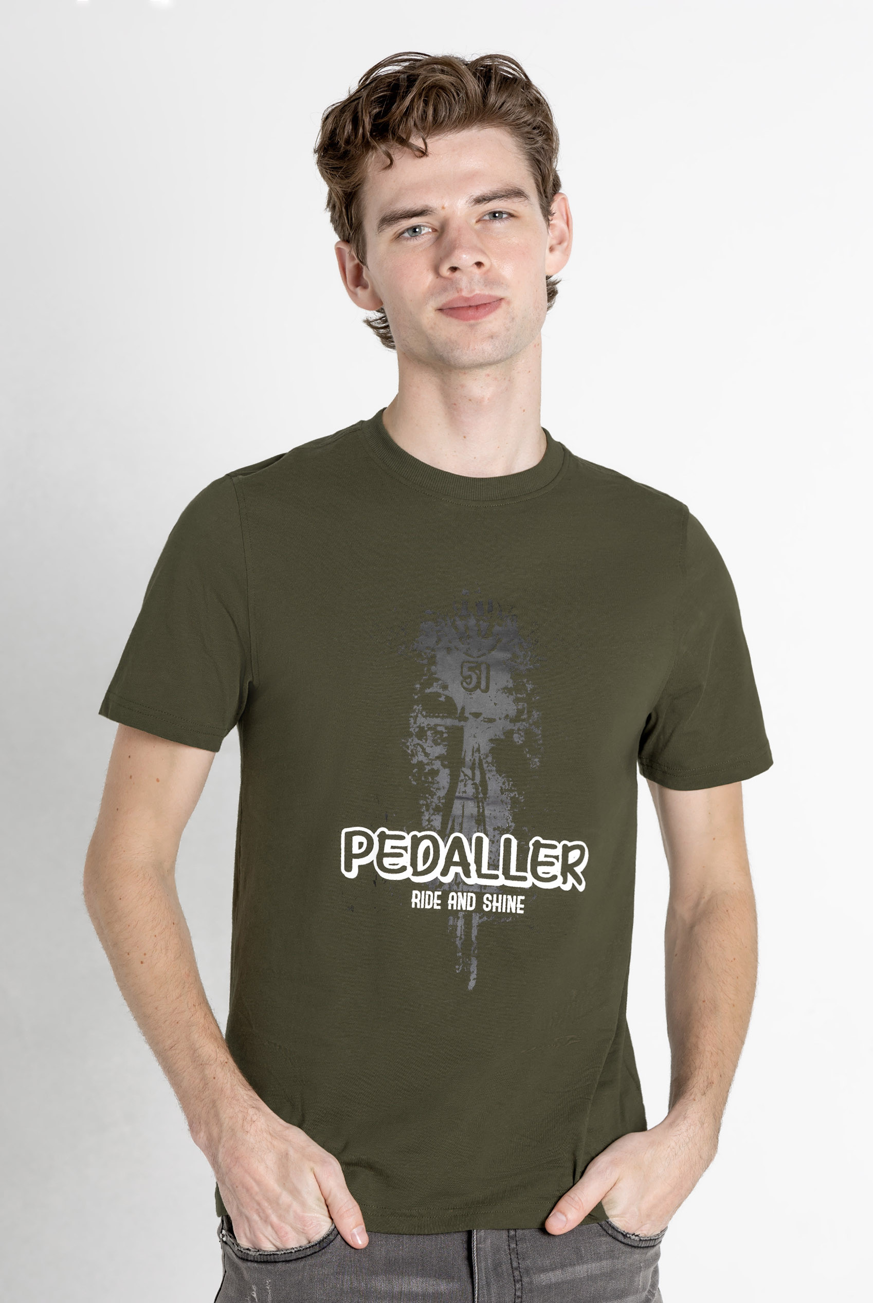 100% Cotton Graphic T-Shirt 3 Pcs Pack