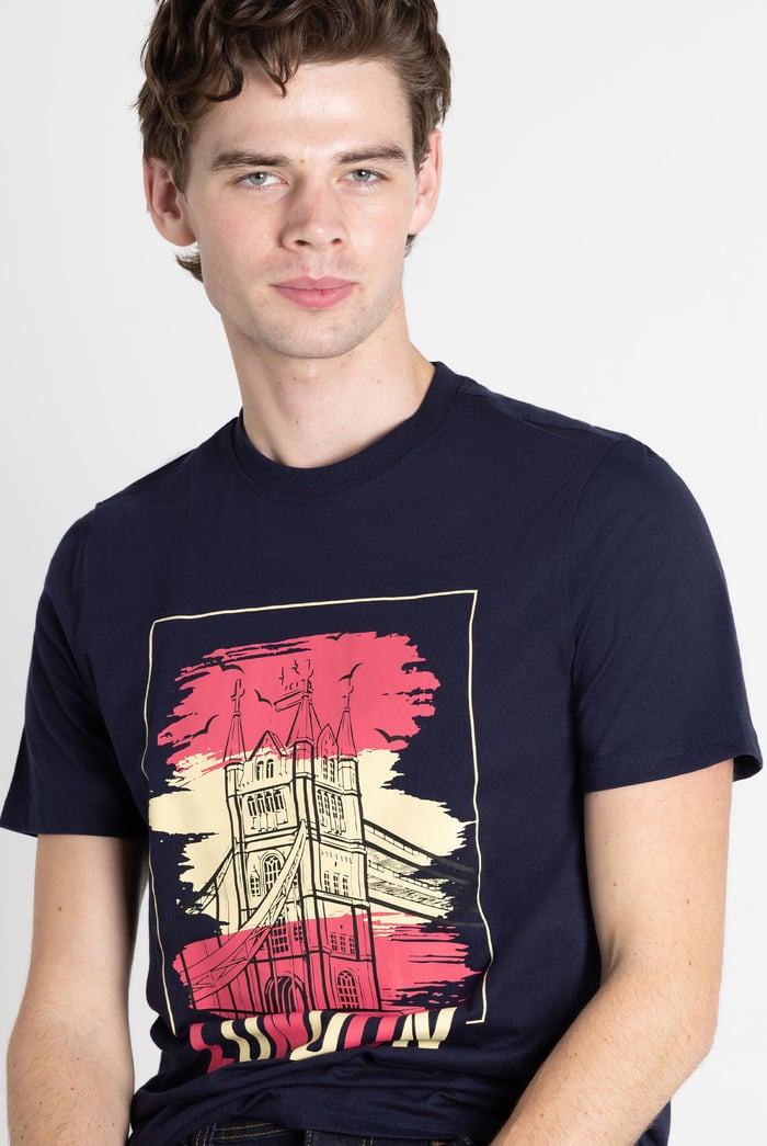 100% Cotton Graphic T-Shirt 3 Pcs Pack