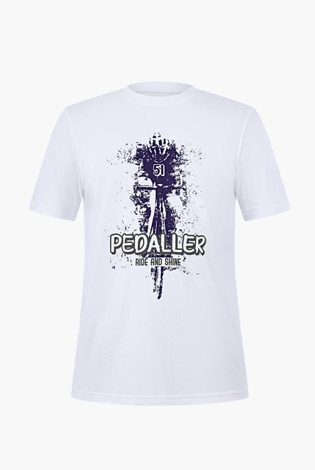 White/Blue/Black 100% Cotton Graphic T-Shirt 3 Pcs Pack