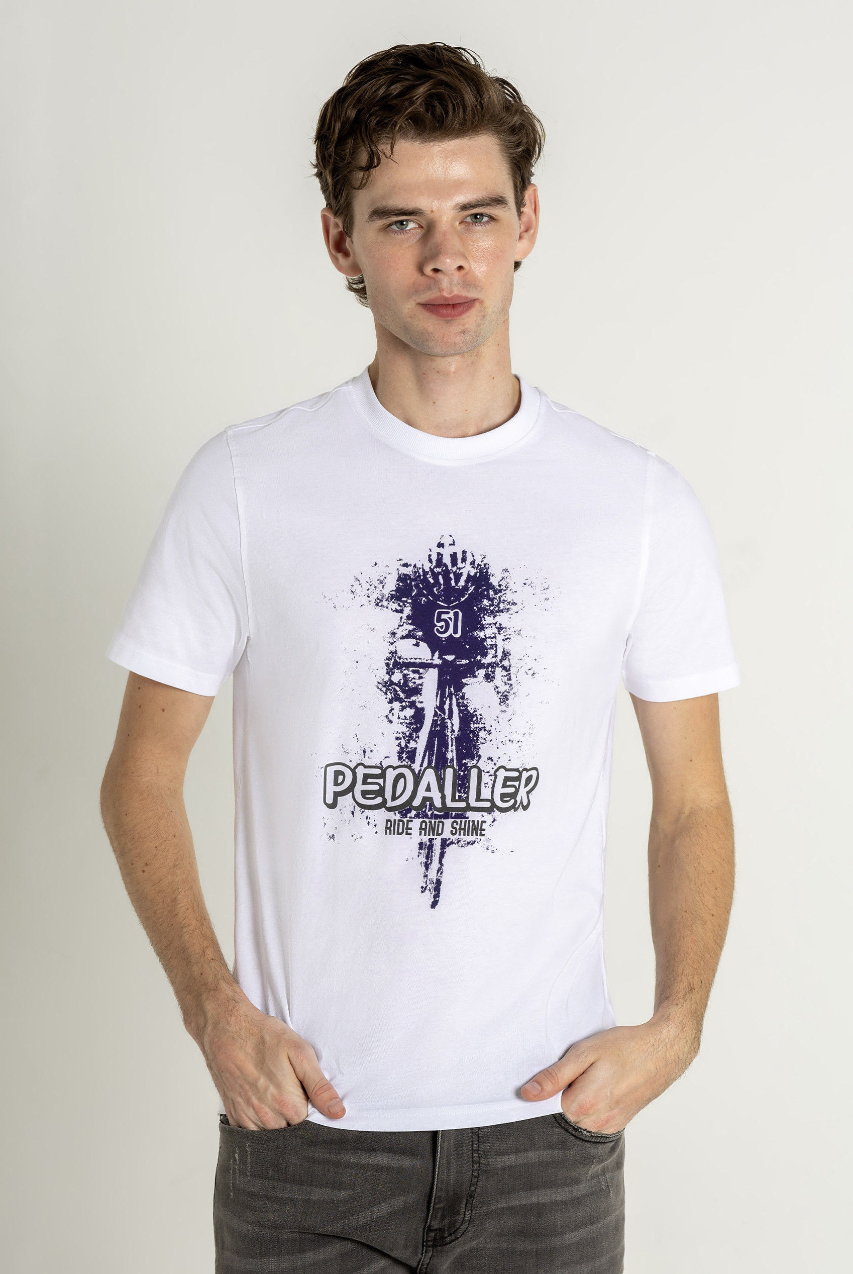 100% Cotton Graphic T-Shirt 3 Pcs Pack