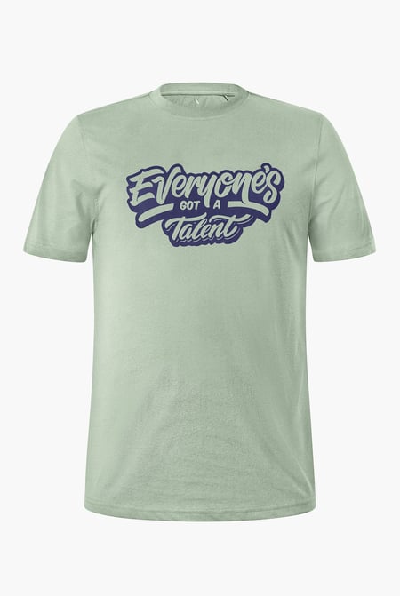 Green/Grey/Pink Printed T-Shirts 3 Pcs Pack Short Sleeves
