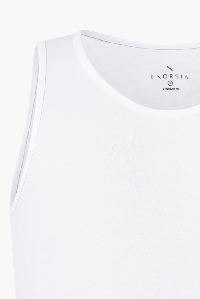 Men's Cotton Jersey Vest 2 PCs  Pack
