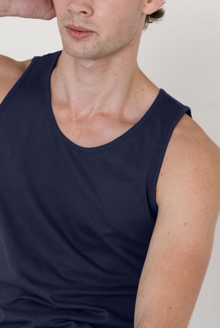Men's Cotton Jersey Vest 3 pcs PK