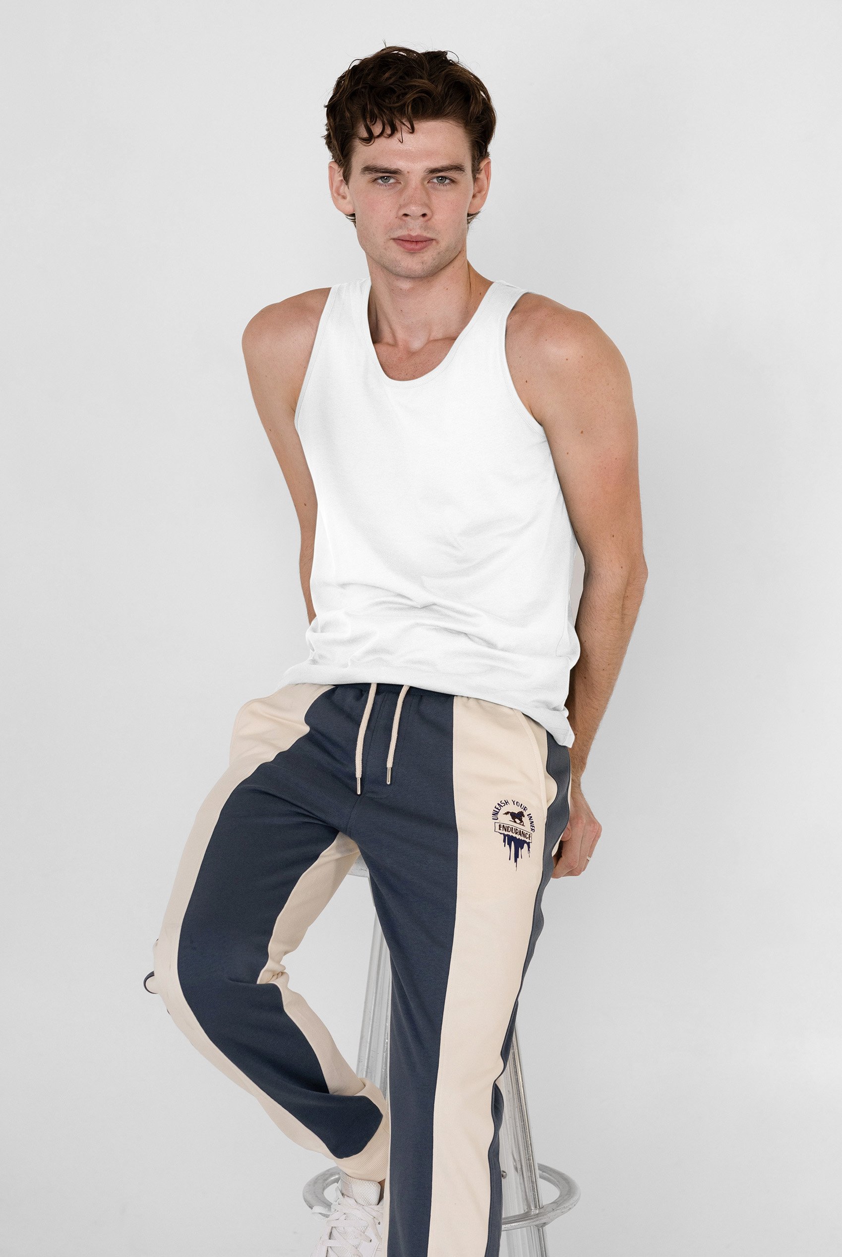 Men's Cotton Jersey Vest 2 PCs  Pack