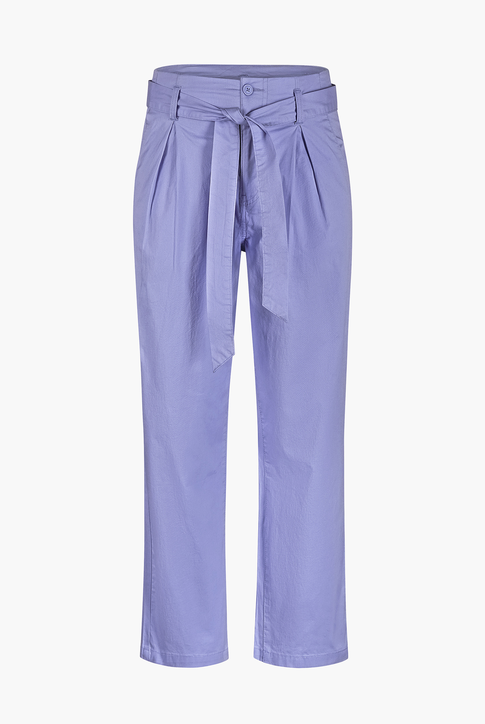 Regular Fit Cotton Stretch Dobby Trouser