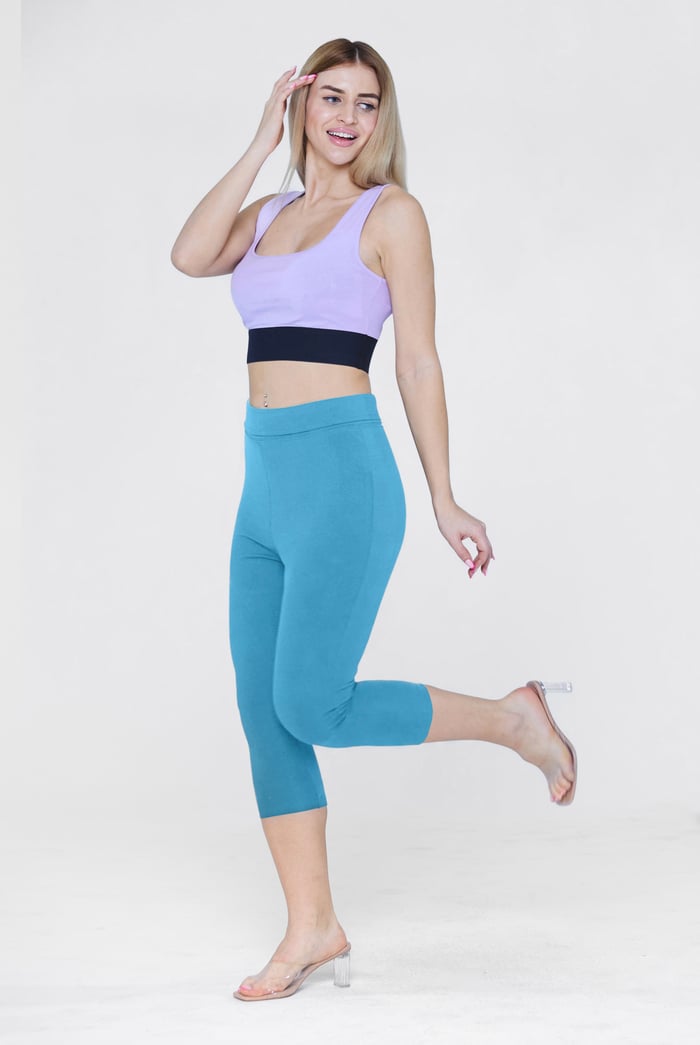 Stretchy Cropped Leggings