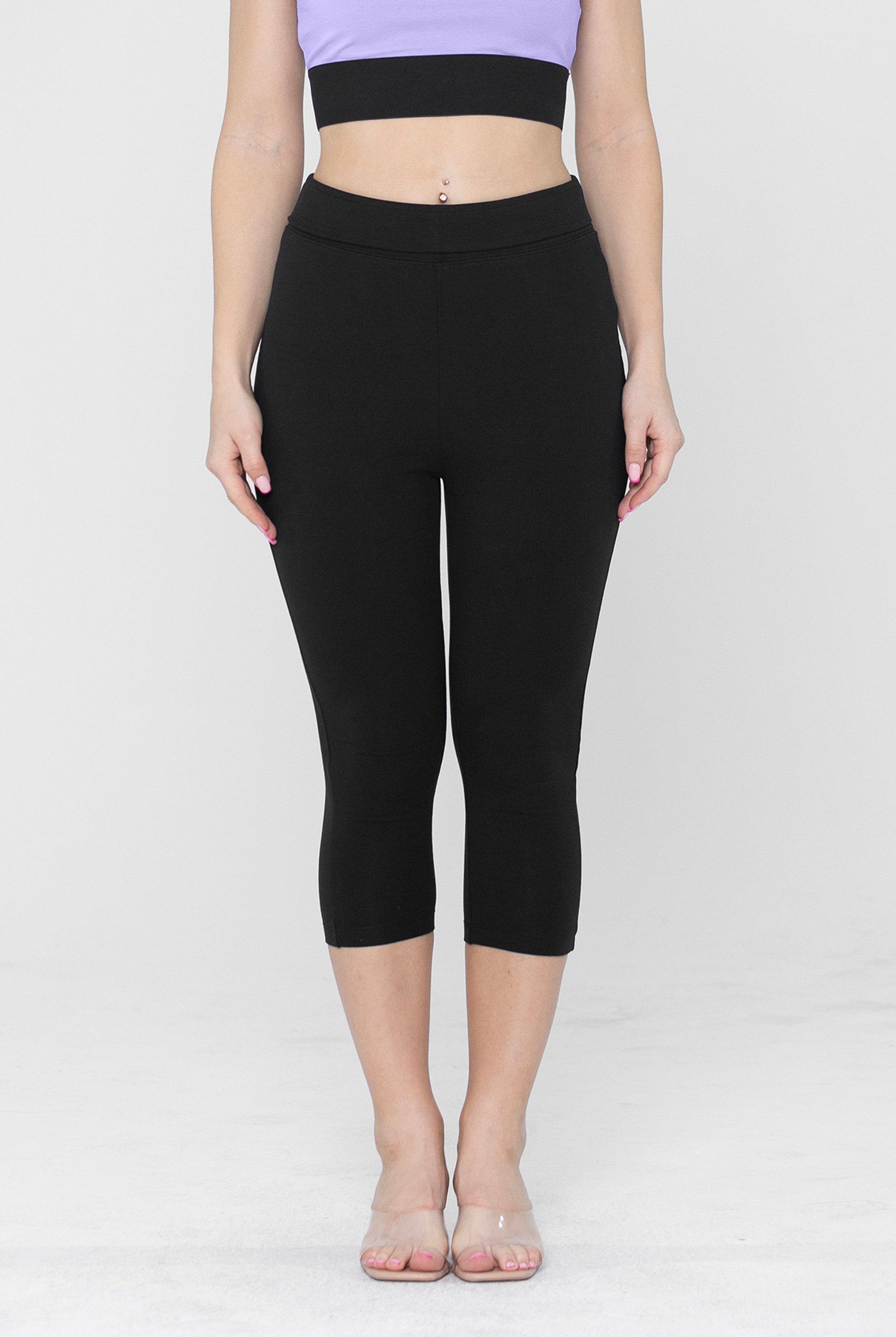 Stretchy Cropped Leggings