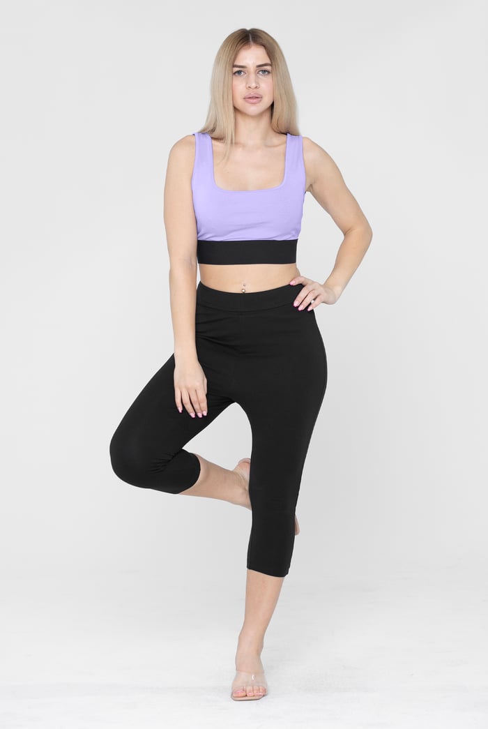 Stretchy Cropped Leggings