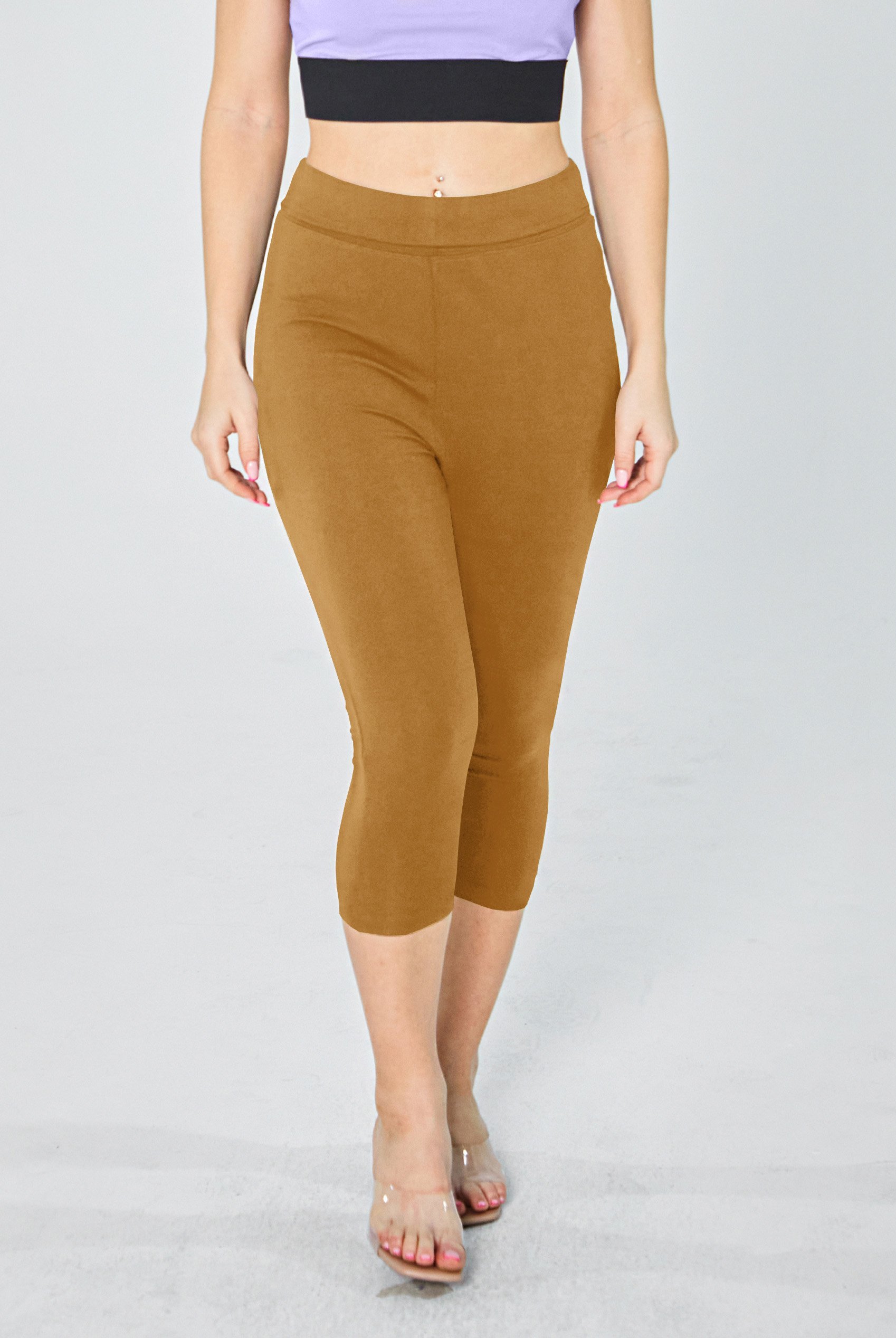 Stretchy Cropped Leggings