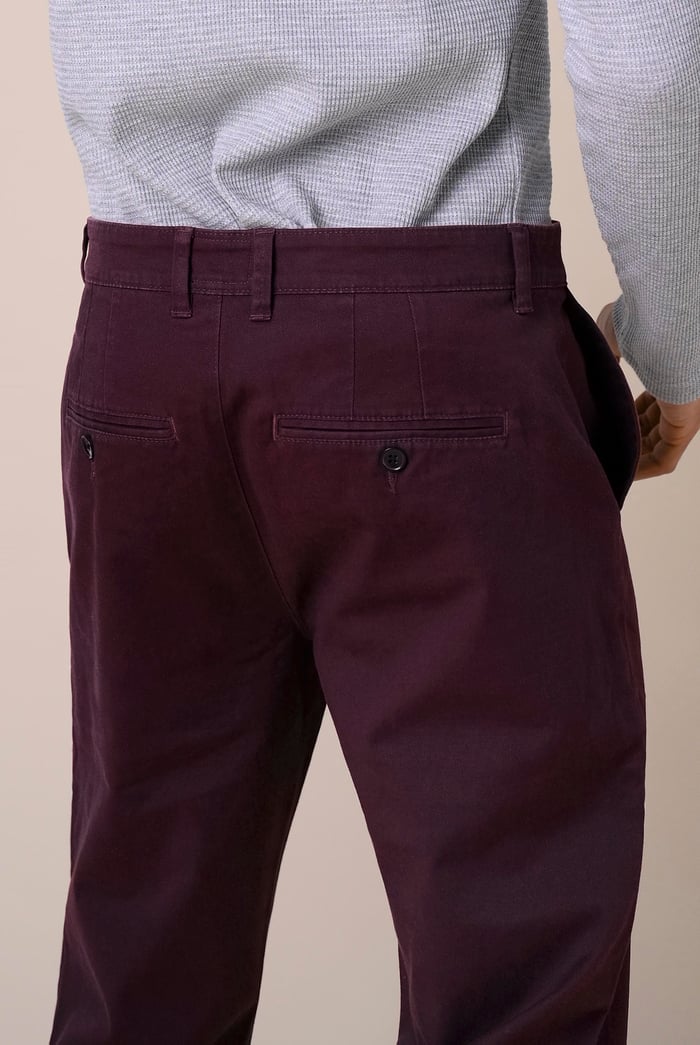 Mens Regular Fit Twill Chinos