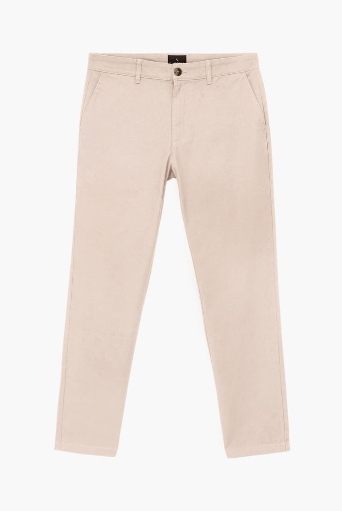 Mens Regular Fit Twill Chinos